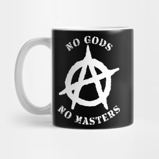 no gods no masters white 2 Mug